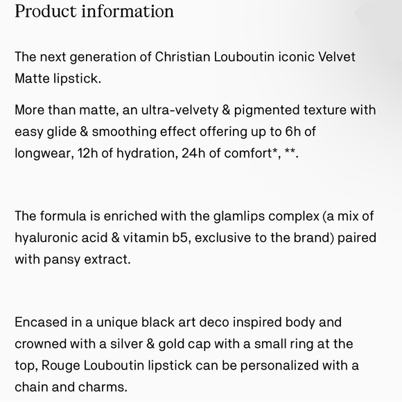 Christian Louboutin Rouge Louboutin Velvet Matte Lipstick-in Bare Rococotte 013M - Picture 15 of 15